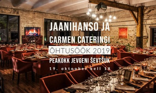Jaanihanso ja Carmen Cateringi õhtusöök 2019