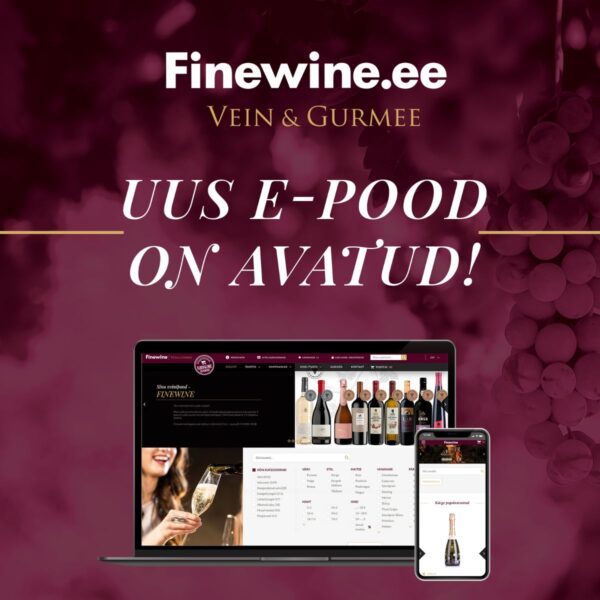 Finewine uus e-pood on avatud!