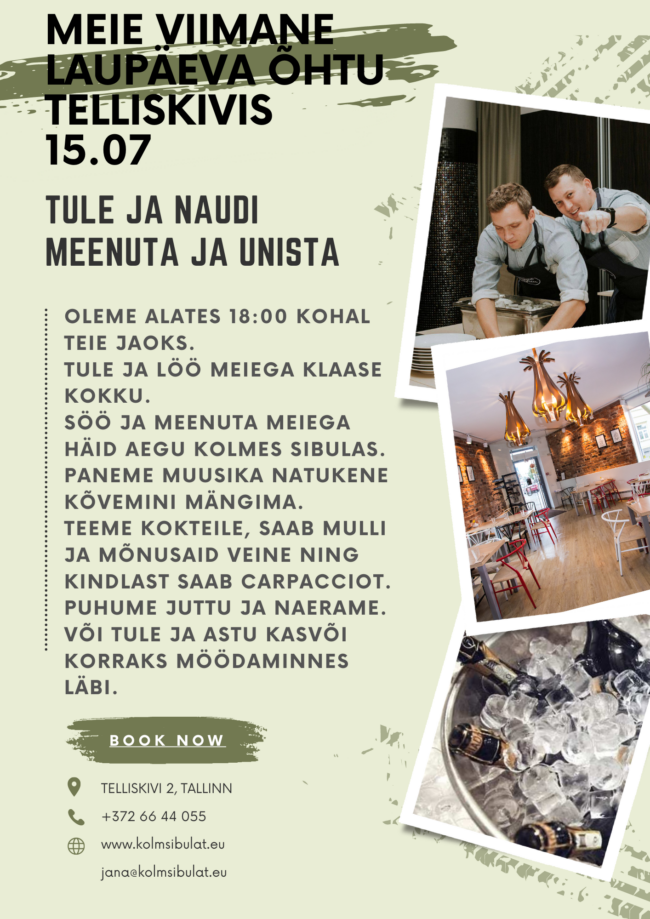 Kolm sibulat viimased õhtud