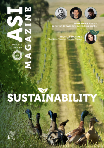 Ilmunud on ASI ajakirja 14. number, mis keskendub seekord jätkusuutlikkusele. Selles numbris uuritakse põhjalikult sommeljeede rolli keskkonnateadlikkuse edenda