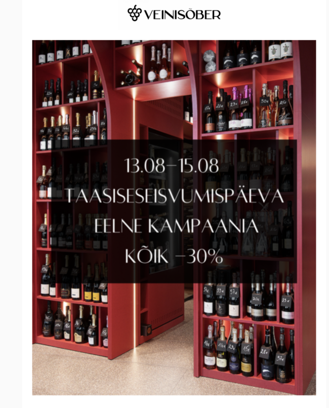 veinisõber 13.08.24