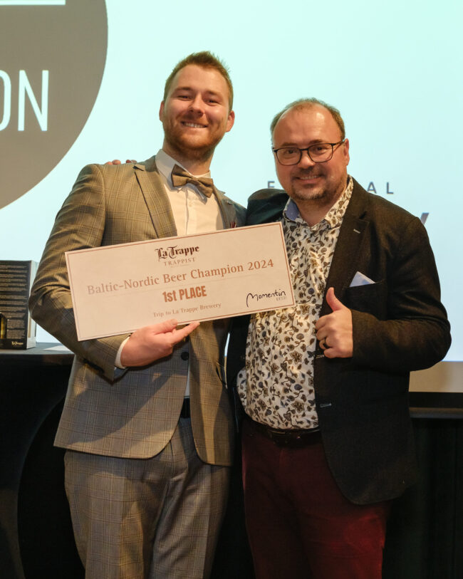 Baltic-Nordic Beer Champion 2024 võitja Edgars Magons