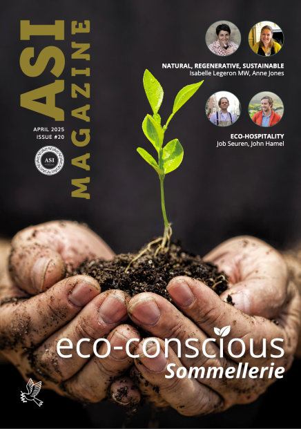 Ilmus uus ASI Magazine’i #20 number, mis kannab pealkirja “Eco-Conscious Sommellerier” Ajakiri keskendub keskkonnateadlike väärtuste kasvavale rollile veinimaai