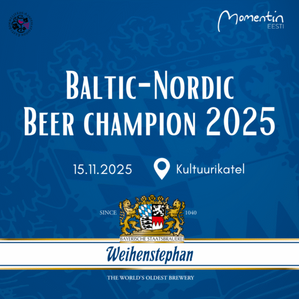 Baltic-Nordic Weihenstephaner Beer Champion 2025 võistlus