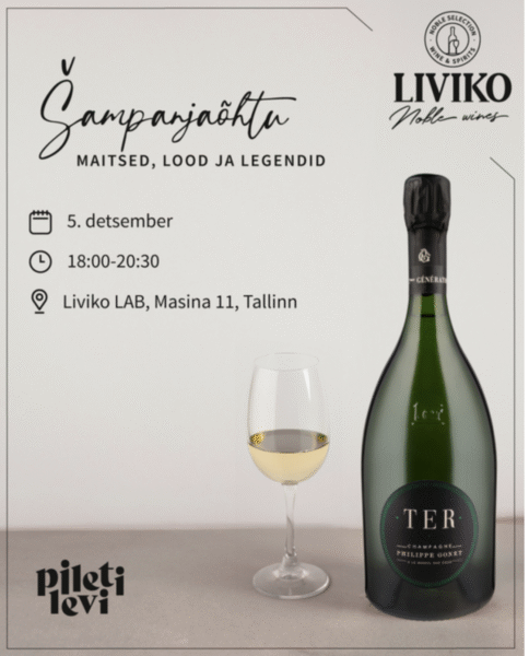 Šampanjaõhtu - maitsed, lood ja legendid